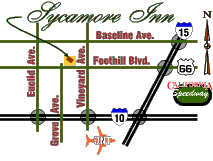MAP Sycamore Inn, 8318 Foothill Blvd., Rancho Cucamonga, CA
